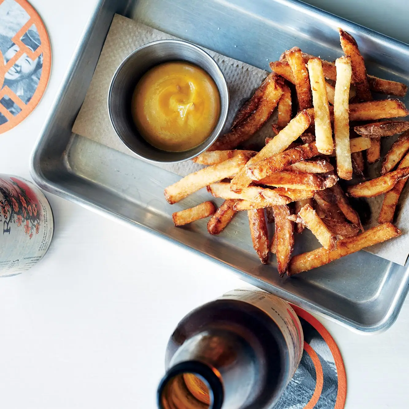 Batatas fritas em conserva