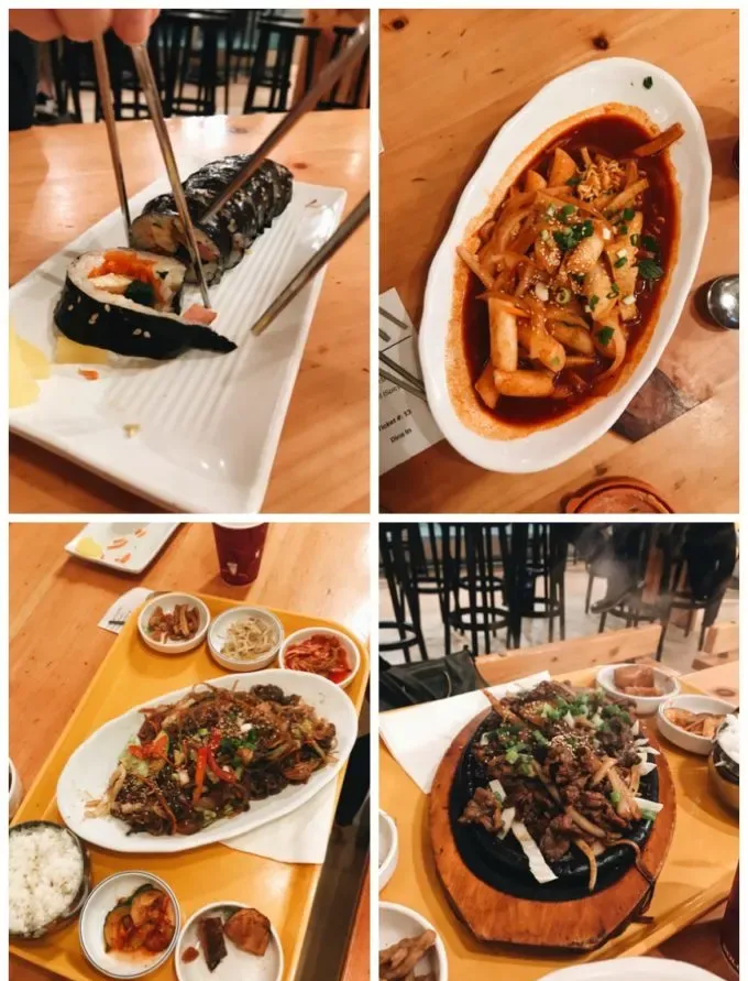 Kbop Korean Bistro Minneaolis: Gimbap Dokkboki Bulgogi and Japchae' title='Fun Restaurants in Minneapolis