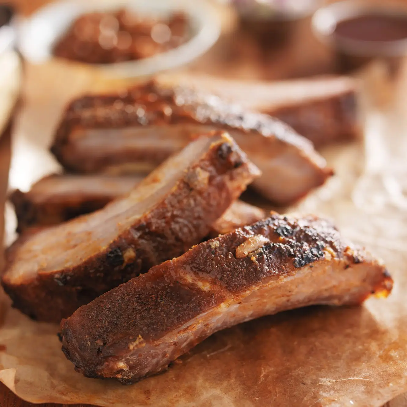 Costelas de bebê de Tim Love