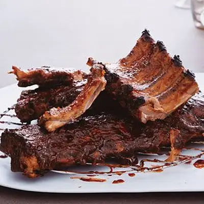 Tomato churrasco para bebês costeletas