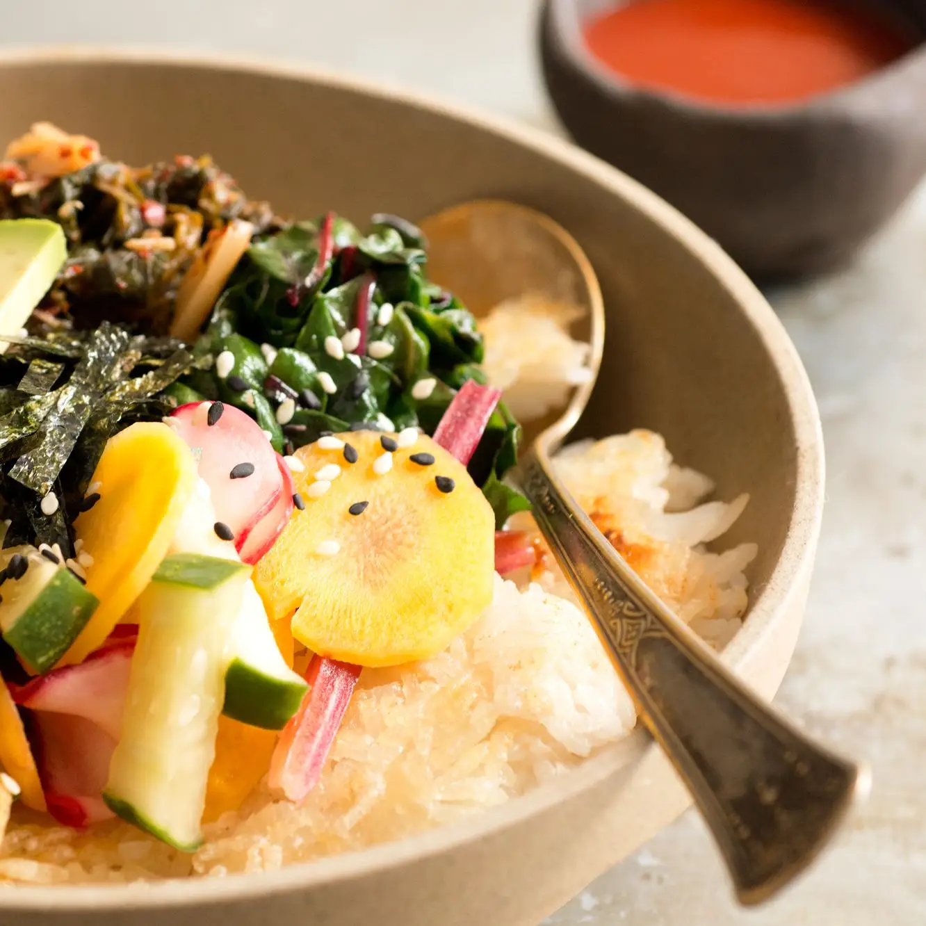 Bibimbap da primavera