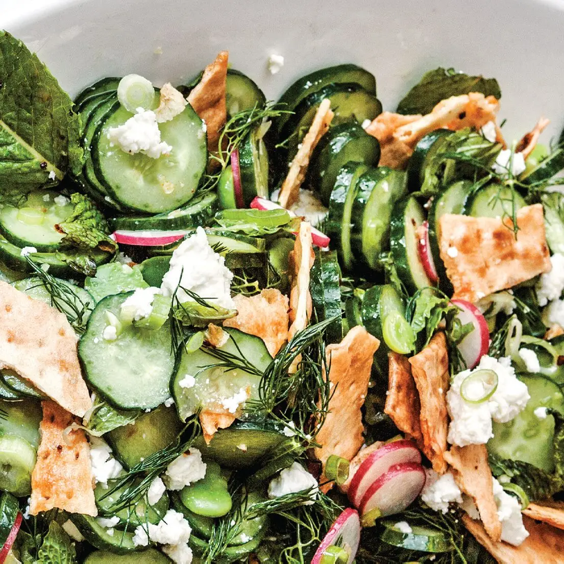 Sam's Spring Fattoush Salada