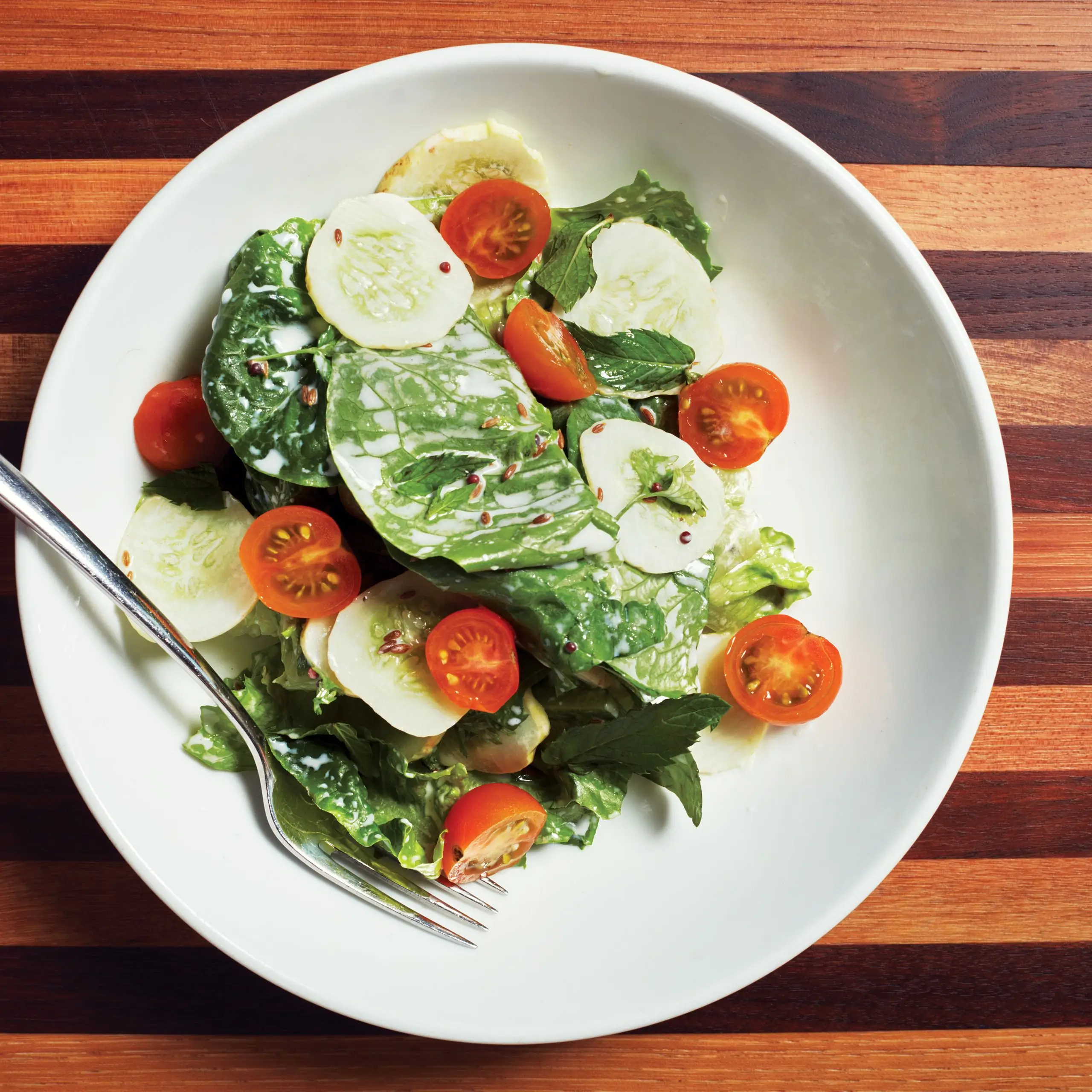 Pequena salada de gem