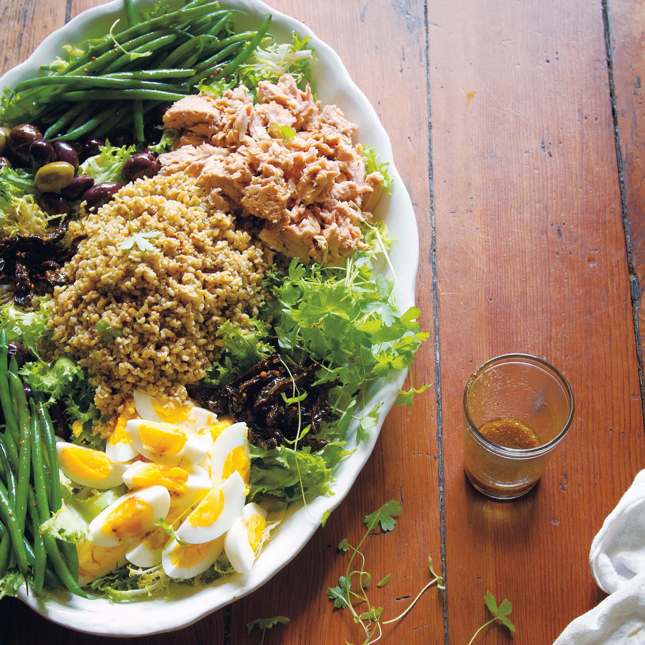 Freekeh e encaracolado