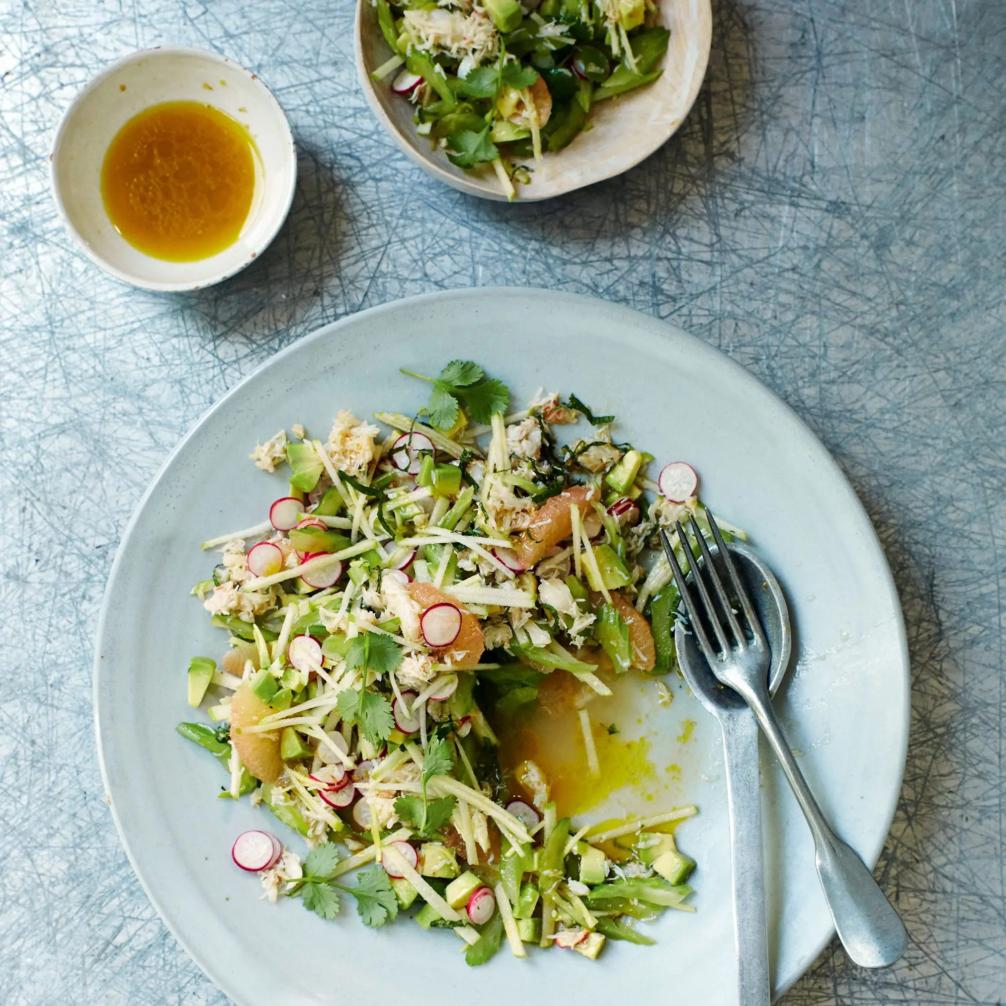 Crunchy Crab Salat