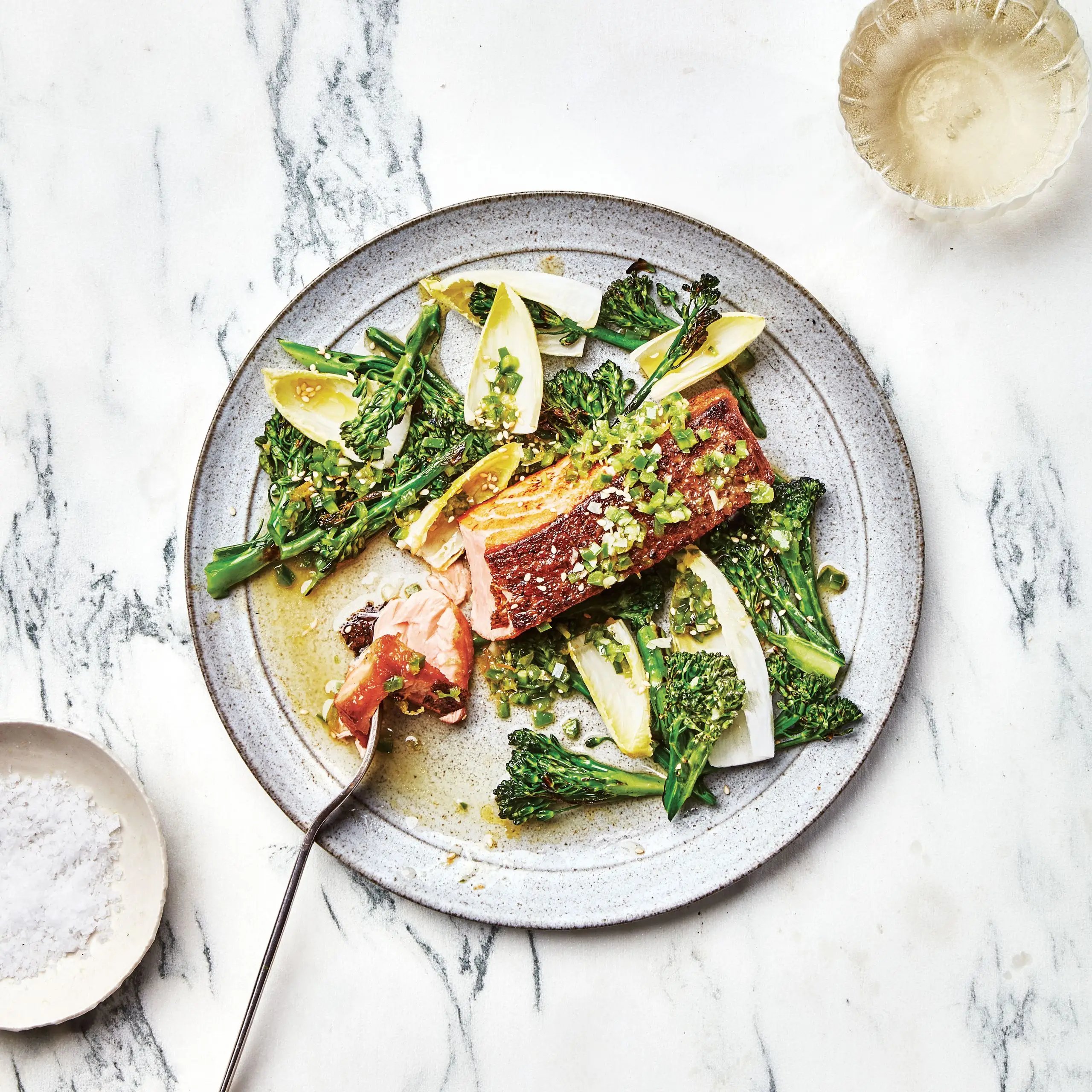 Salmão com molho cítrico-chile