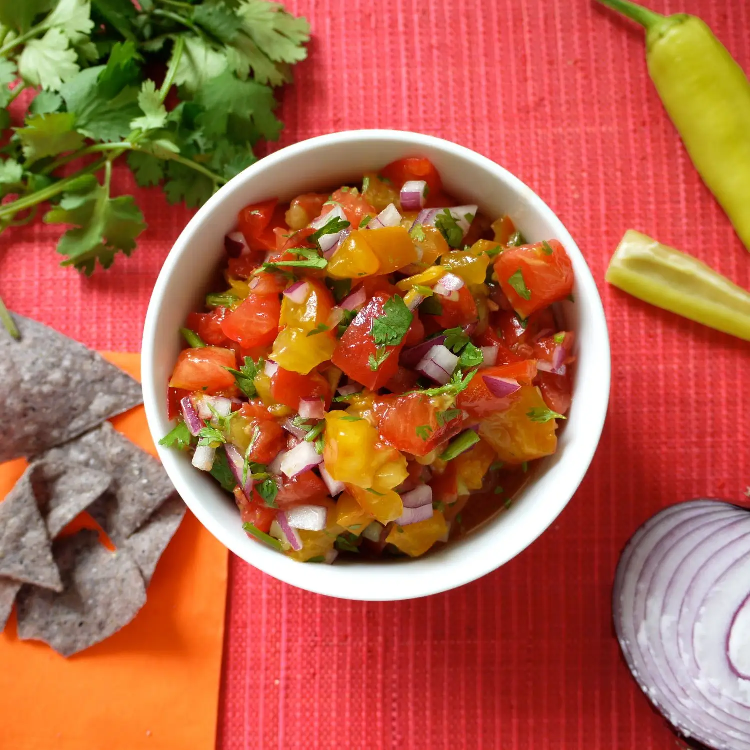 Herança tomate pico de gallo