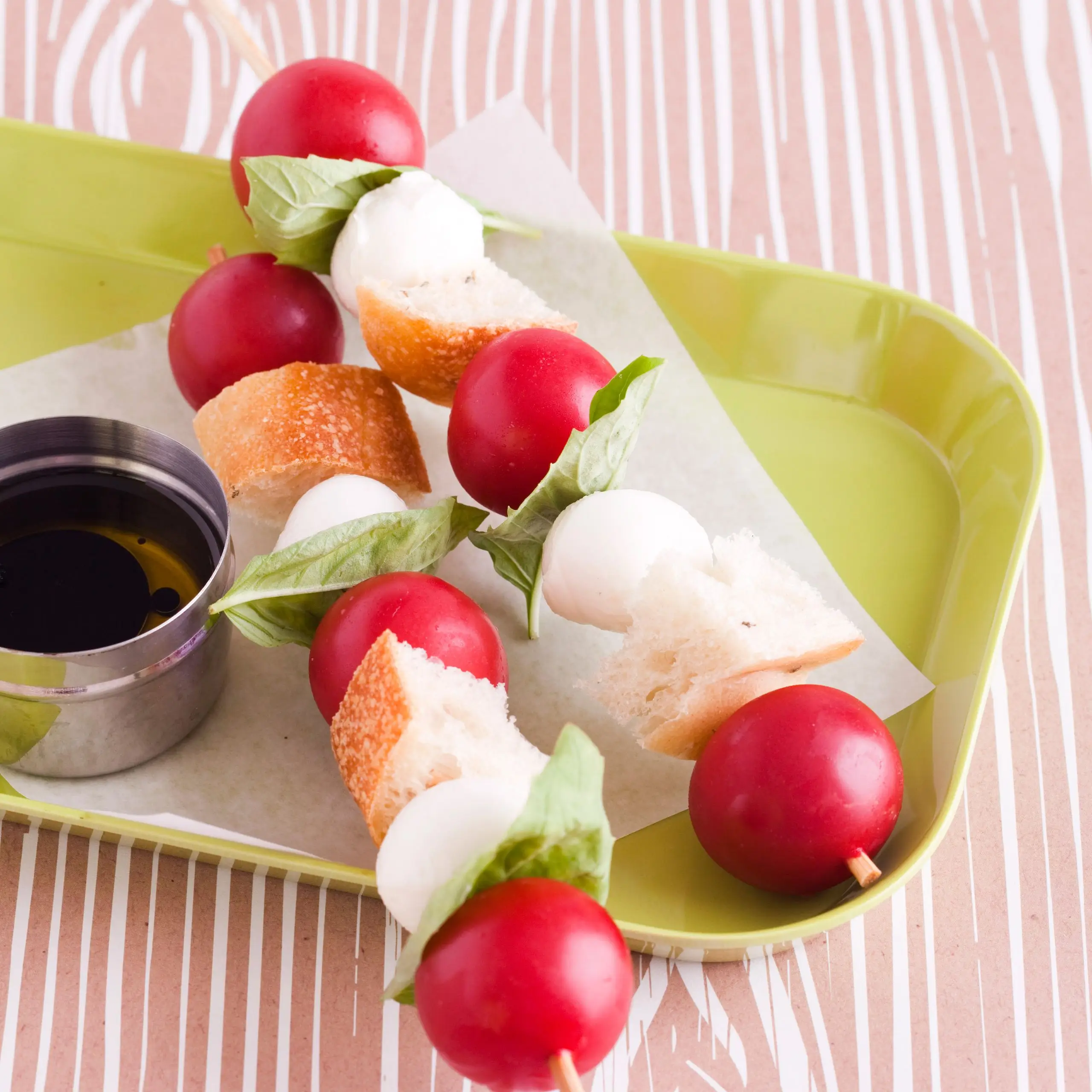 Caprese desconstruído