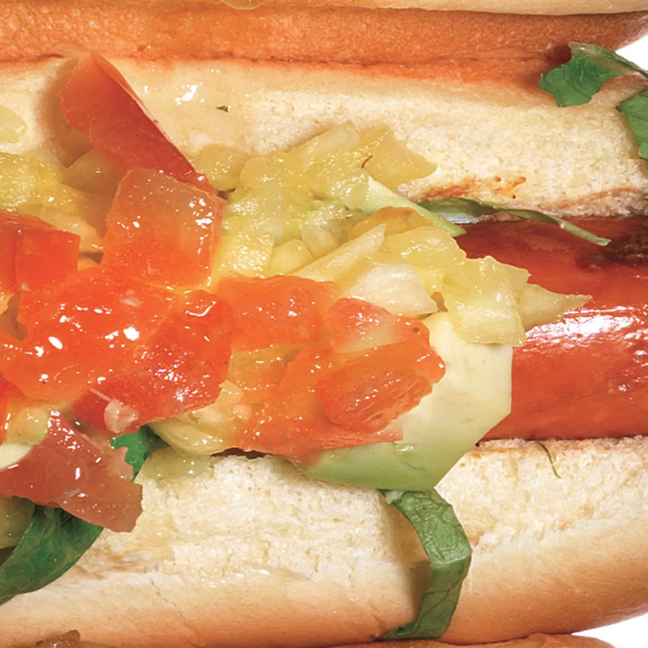 Cachorro -quente mojo de alho