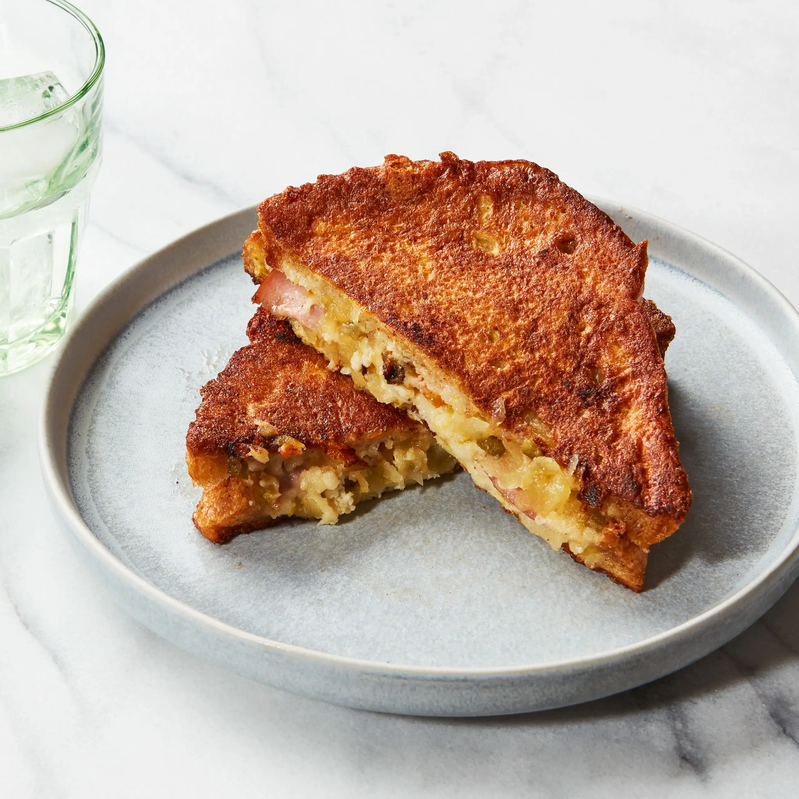 Monte Cristo com Apple-Hatch Chile Jam