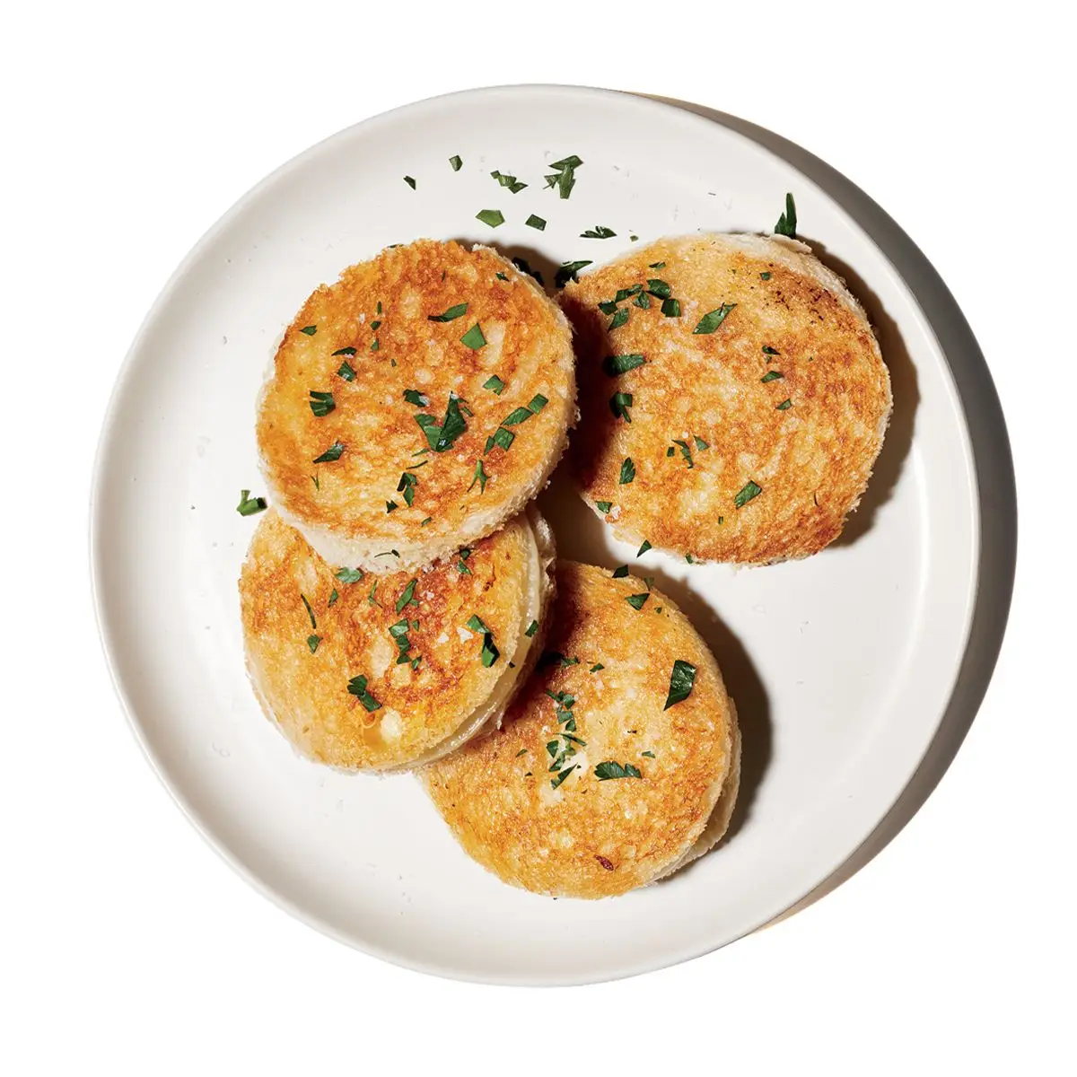 Sanduíche de cebola doce e manteiga grelhada