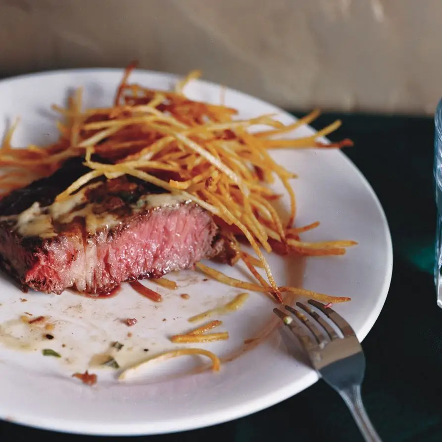 Bife de costela verdado com Béarnise (Béarnise Entrecôte)