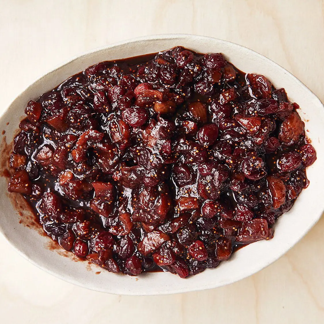 Molho de cranberry-fig