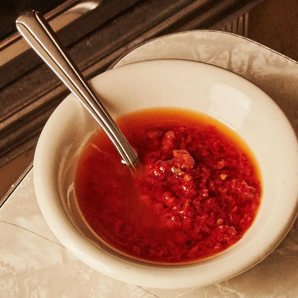 Molho de berinjela picante