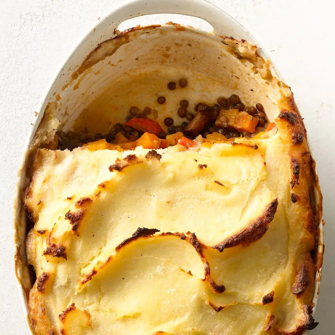 Torta de pastor vegetal