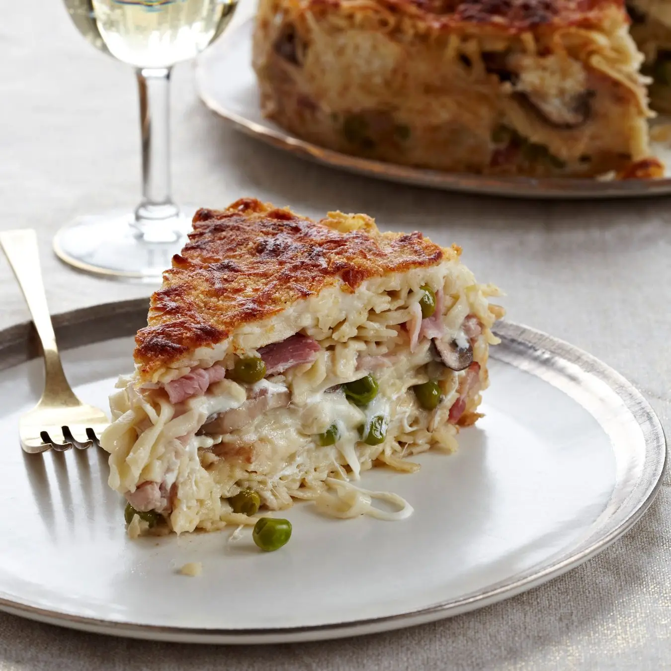 Pisez de páscoa bonita (Tagliolini Tart)