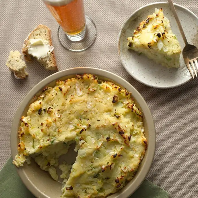 Torta de Colcannon Golden