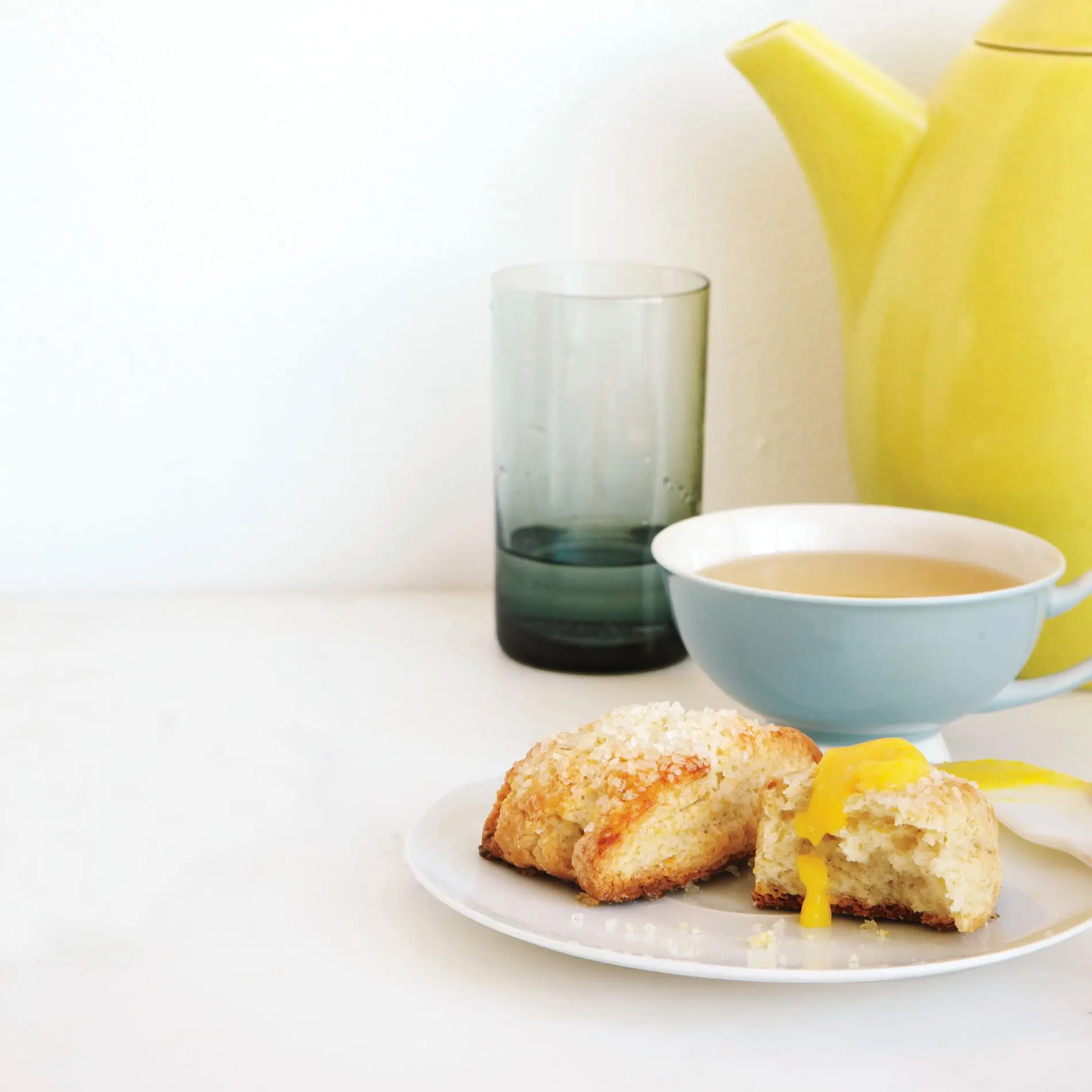 Scones doces de lavanda