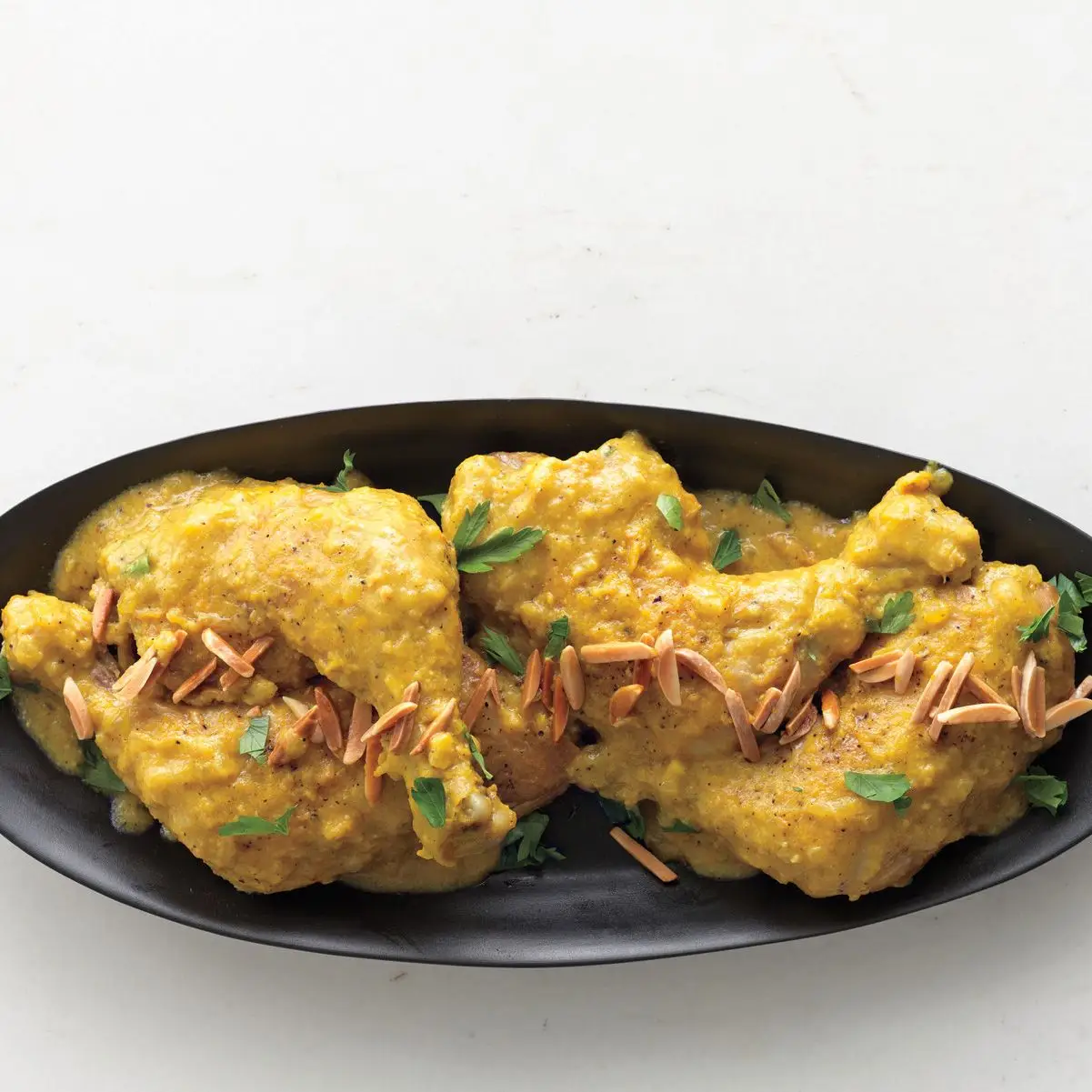 Huhn in Knoblauchsauce