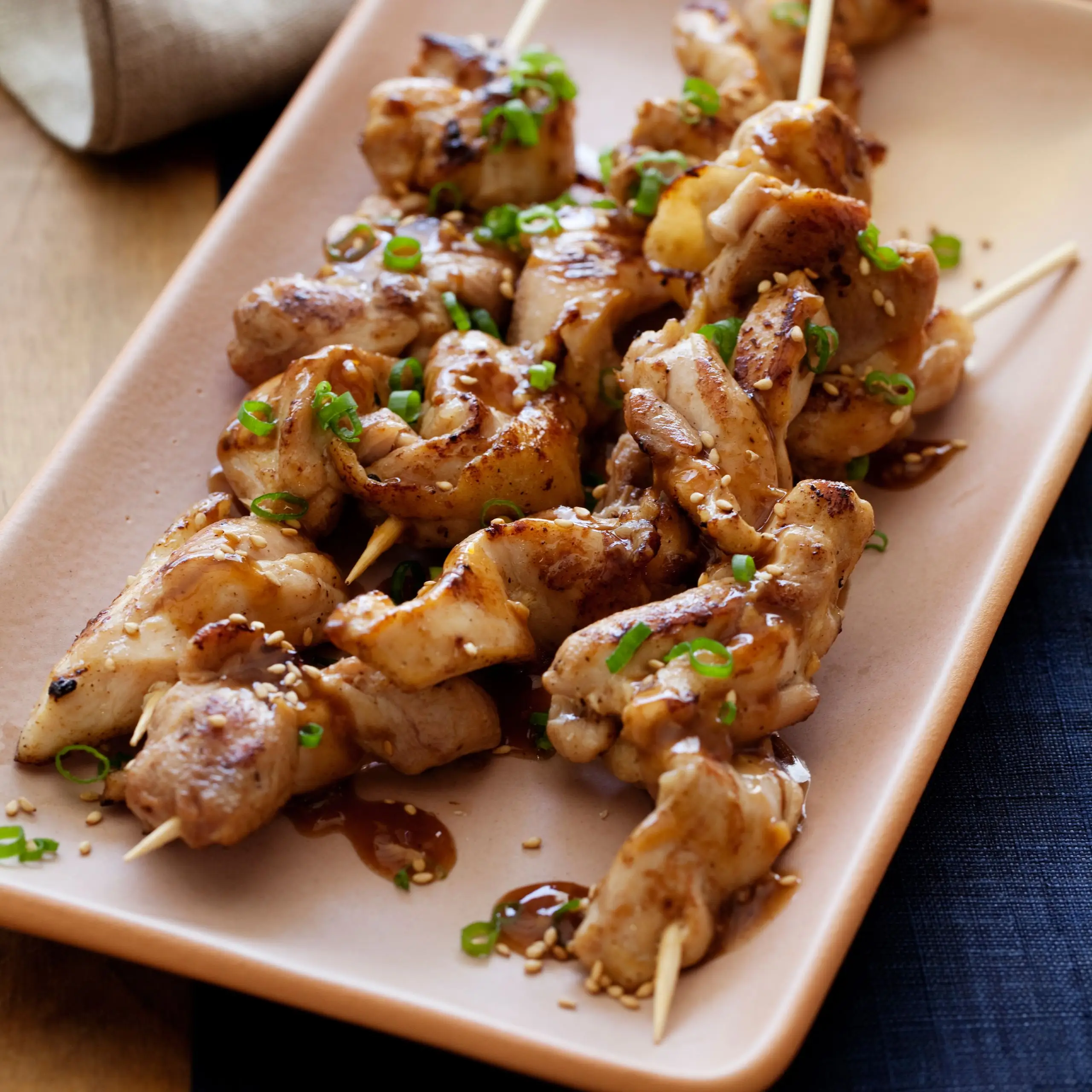 Tamaryaki Tamarind Hühnerspieße