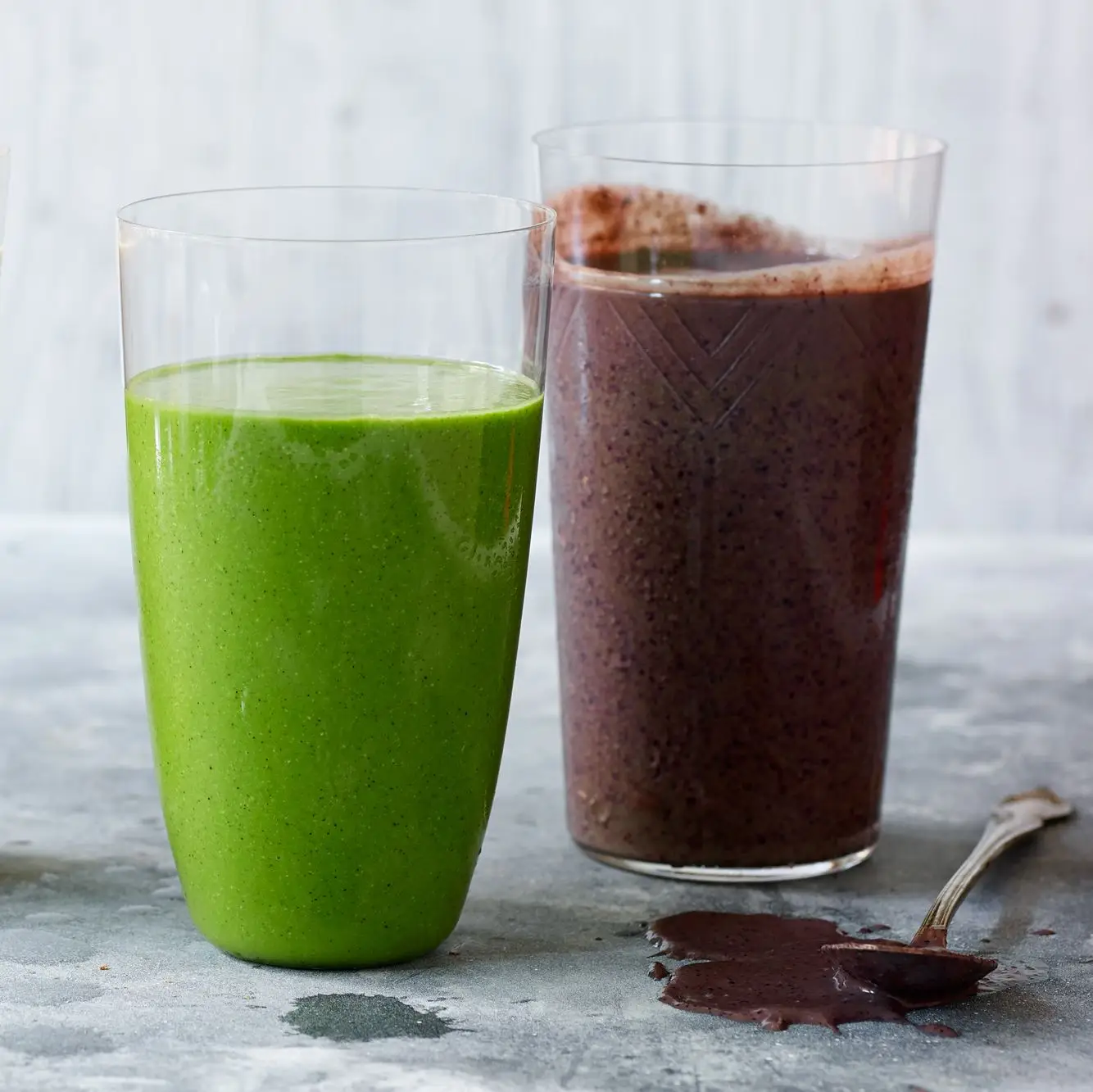 Minty Blueberry Shake