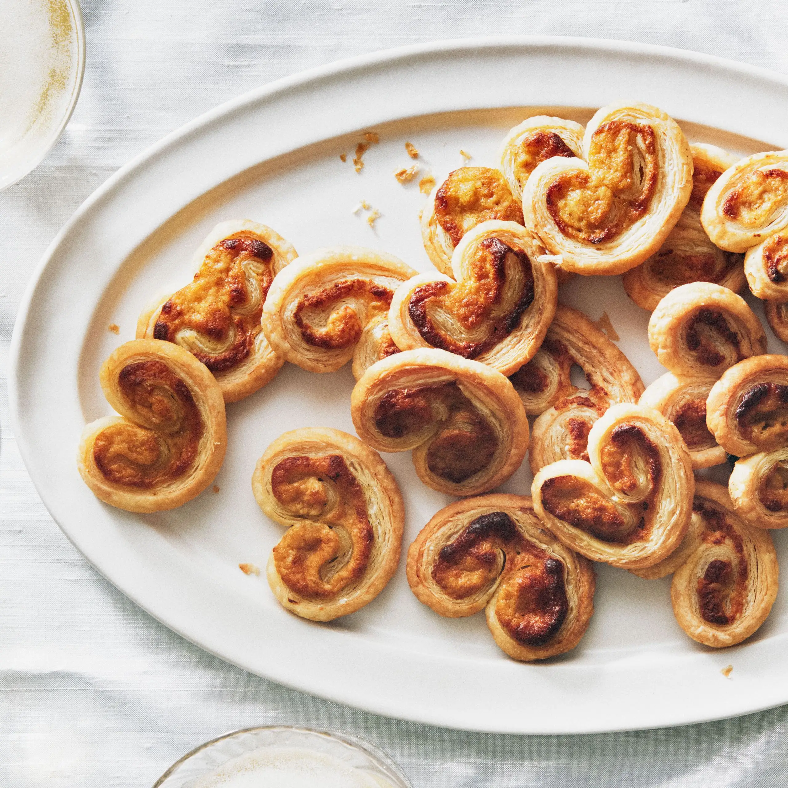 Palmiers de curry verde brega