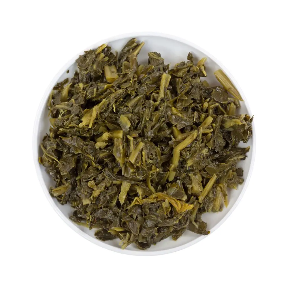 Greens de couve refogue