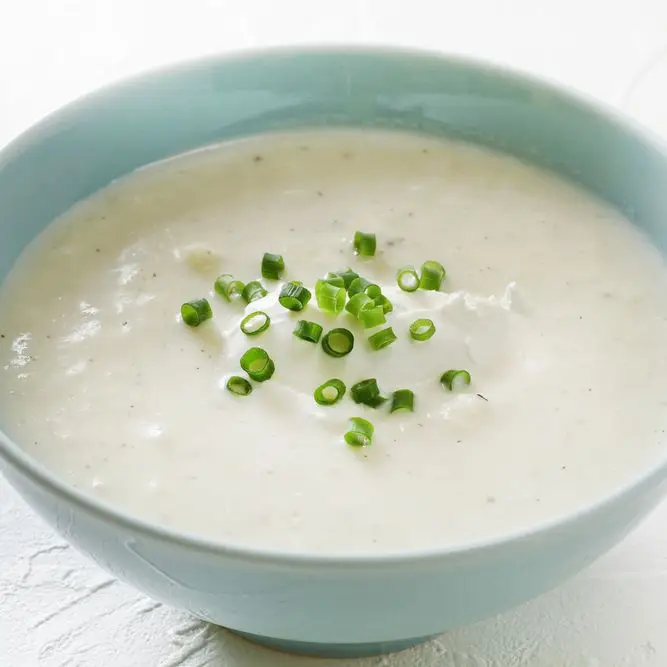 Sopa de alho -poró e batata