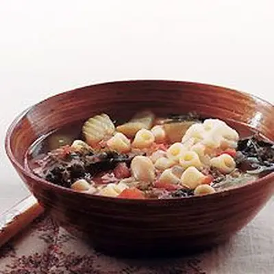 Sopa de minestrone rápida