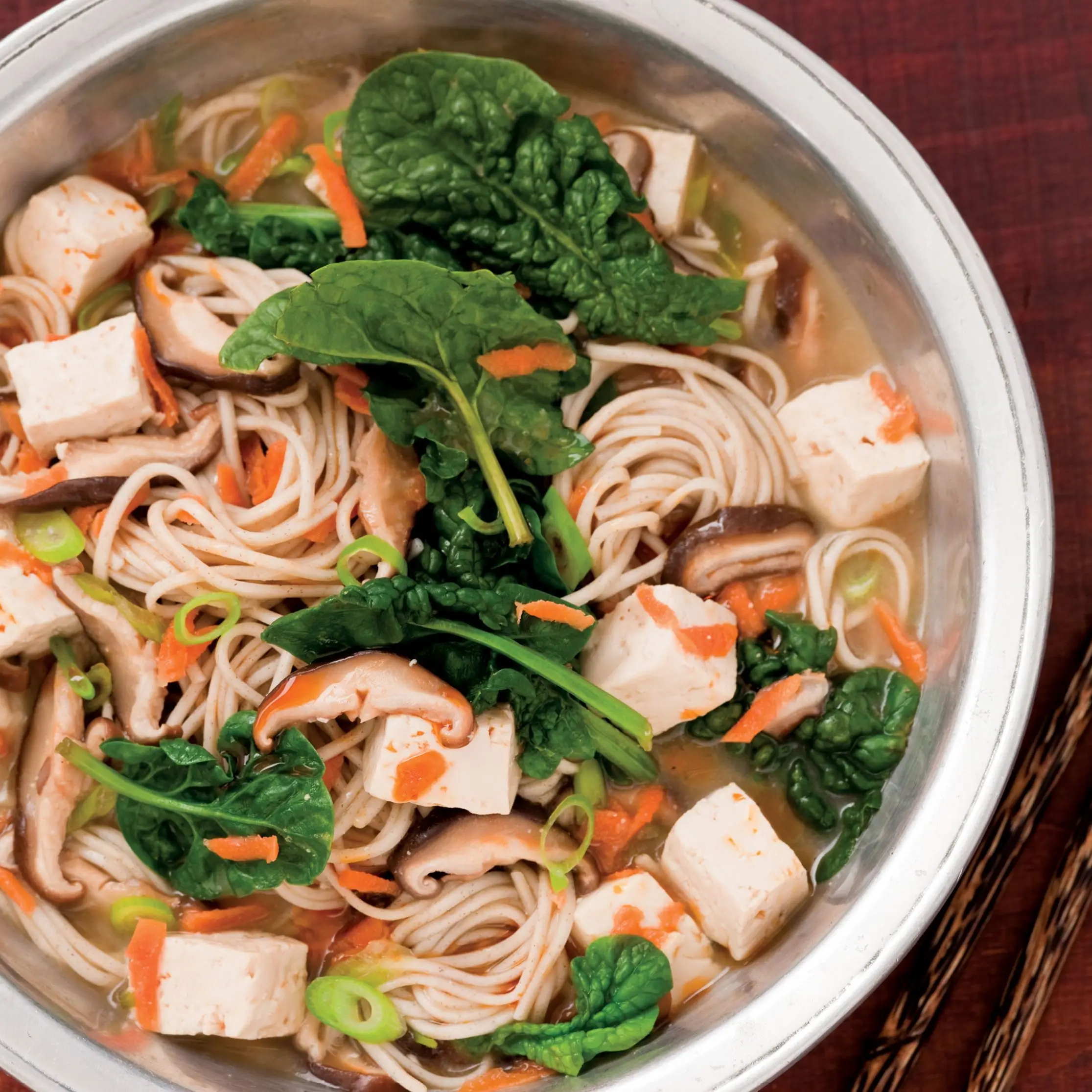 Sopa de caixa de bento