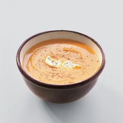 Sopa de cenoura marroquina