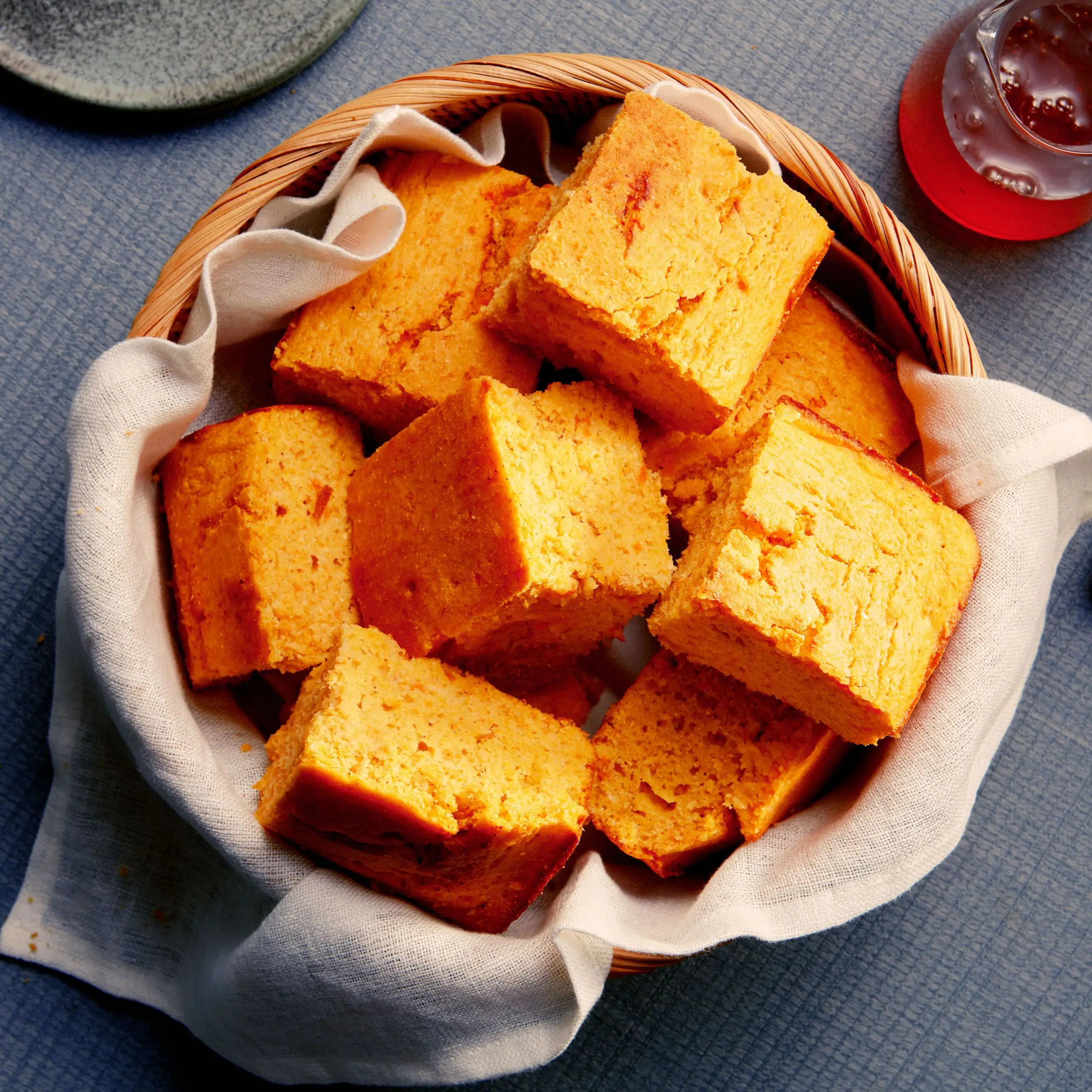 Pão de milho de batata -doce