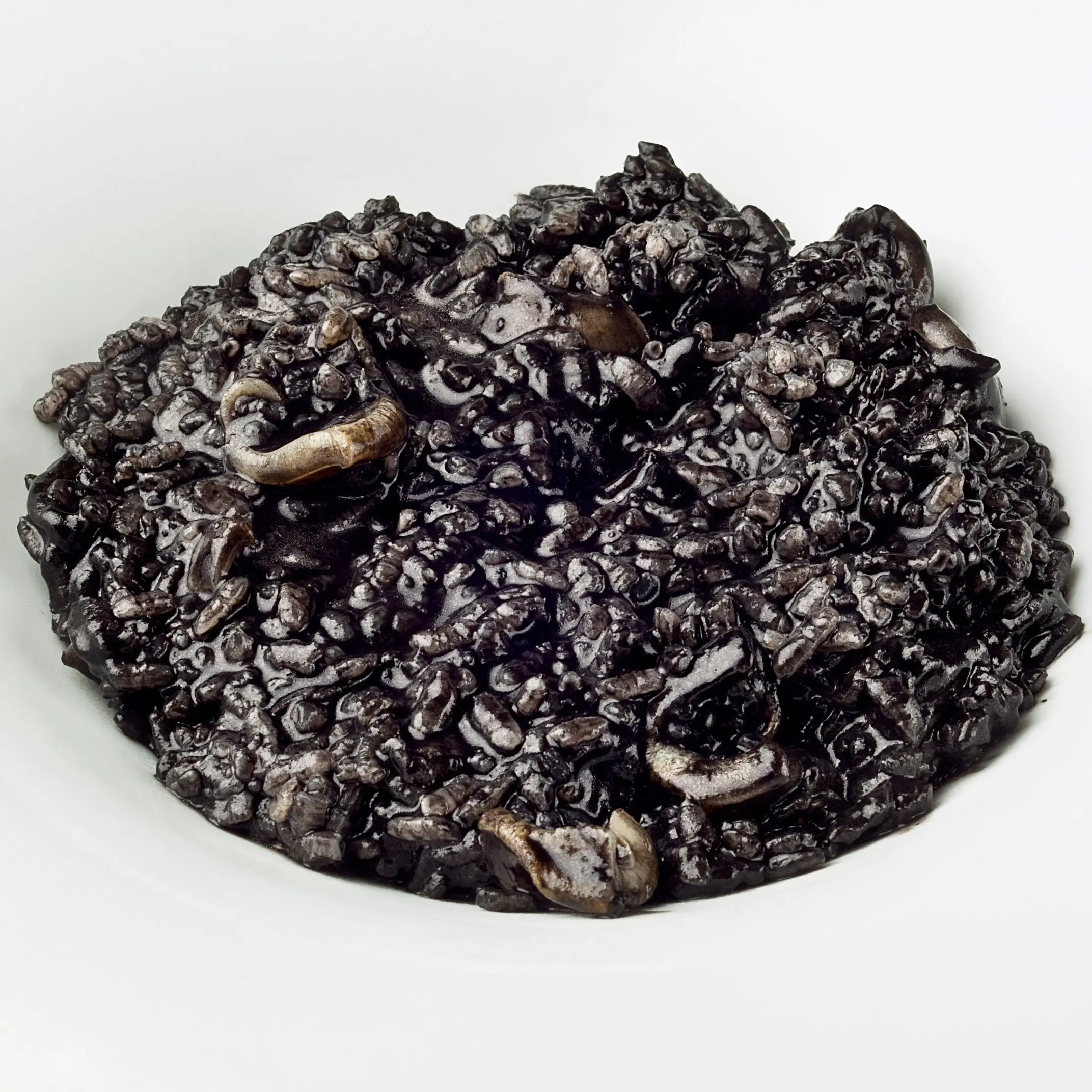 Arroz preto com lula
