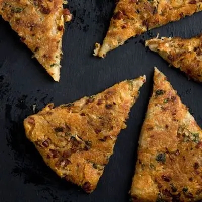 Browns de hash de chouriço