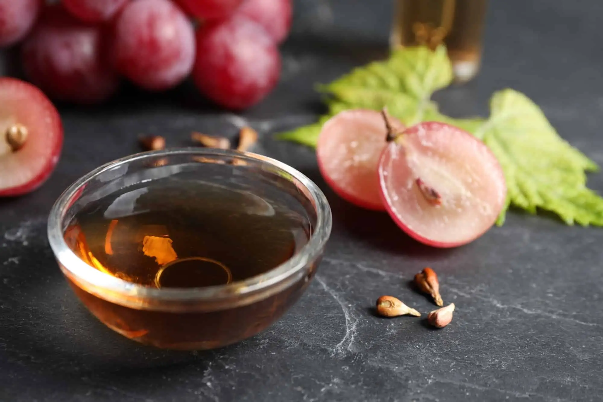 O que é um bom substituto de óleo de uva?