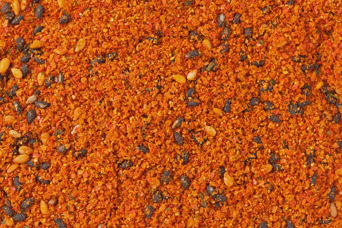 Nanami Togarashi: uma mistura de especiarias japonesas cítricas