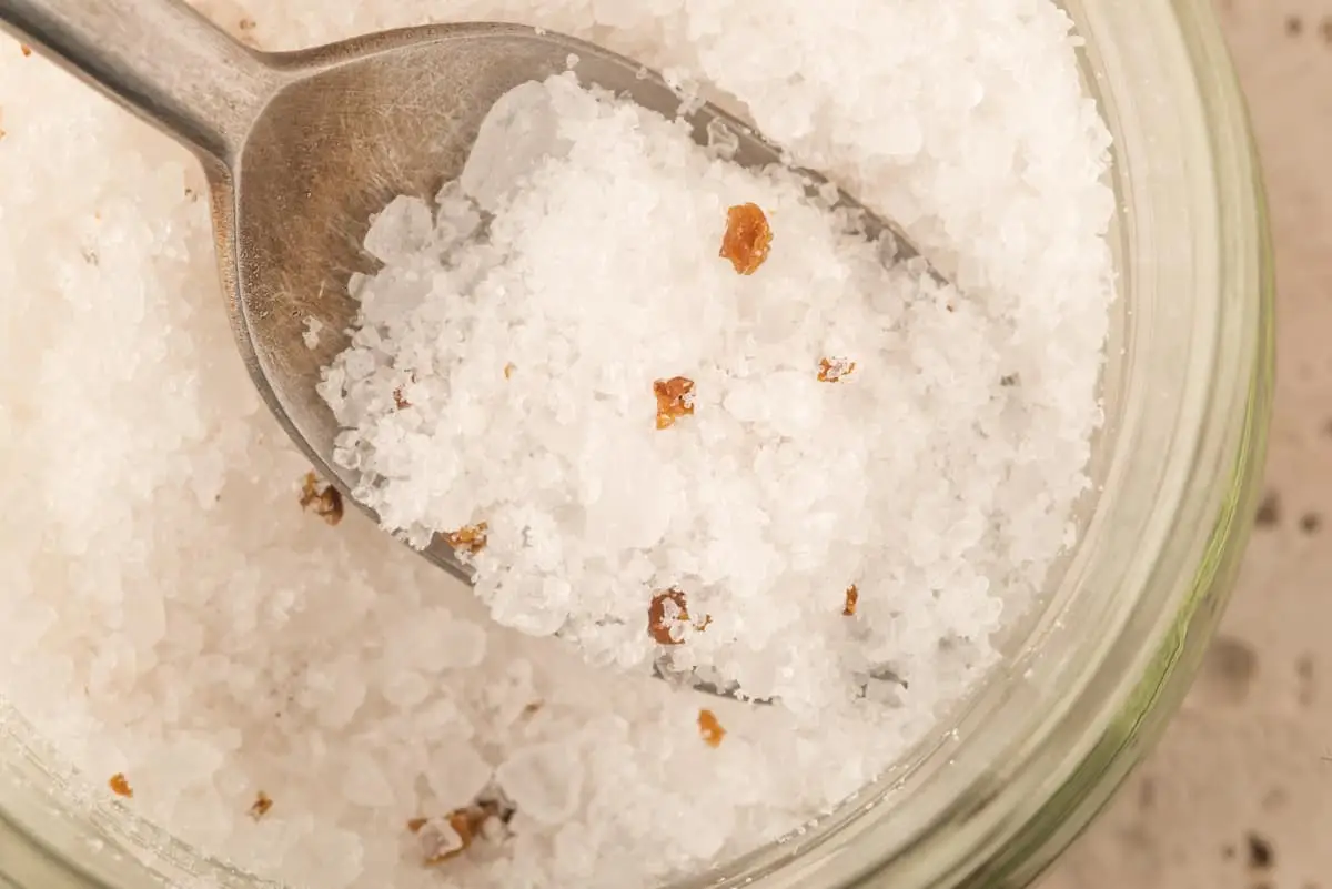 O que é um bom substituto de sal de trufas?