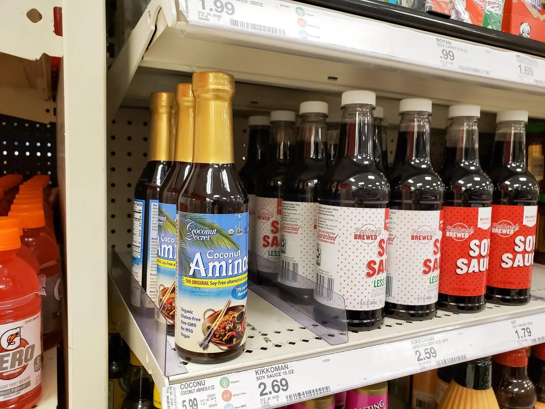 Aminos de coco vs. Molho de soja: confronto de especiarografia