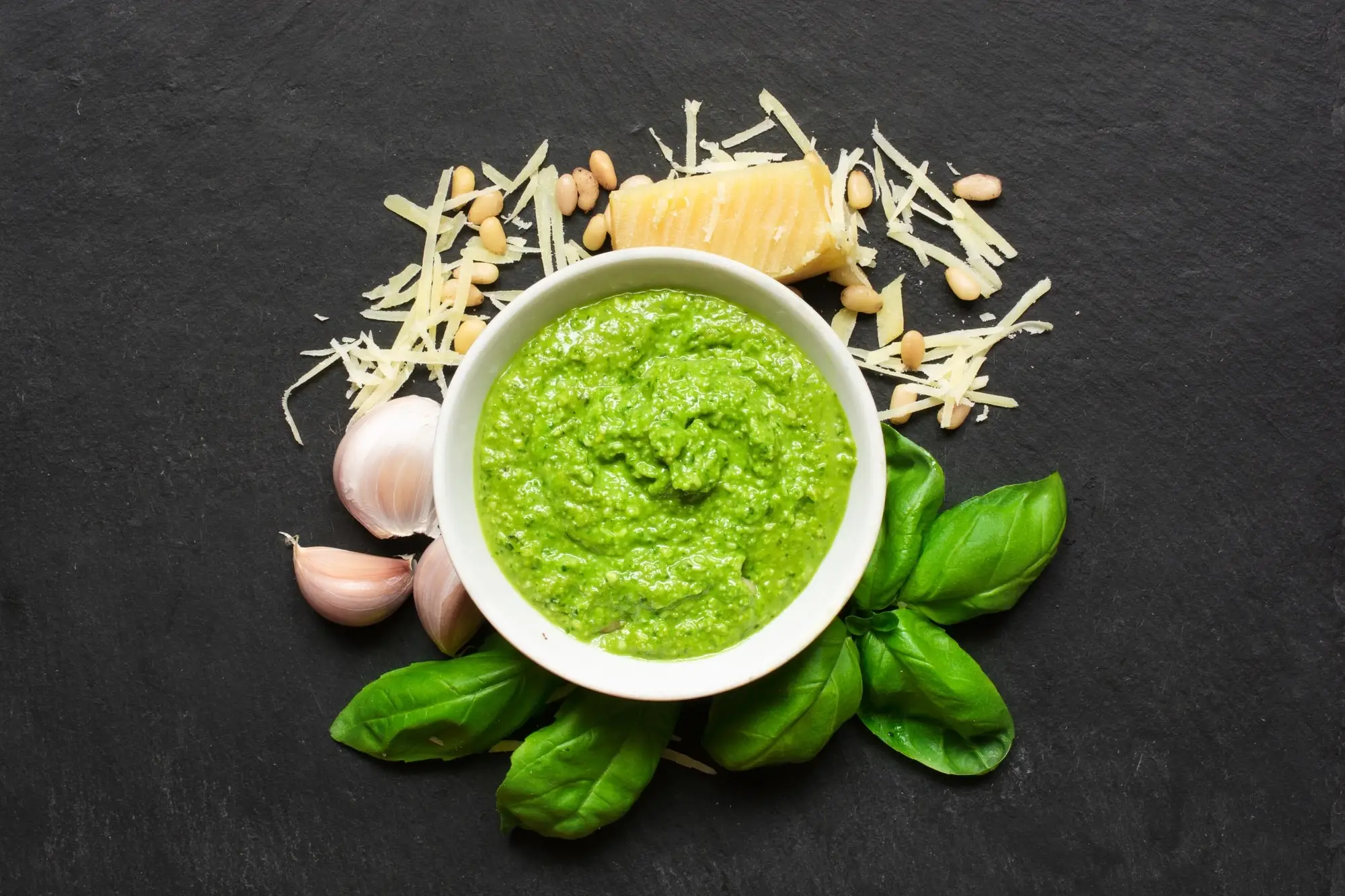 O que é um bom substituto de pesto?