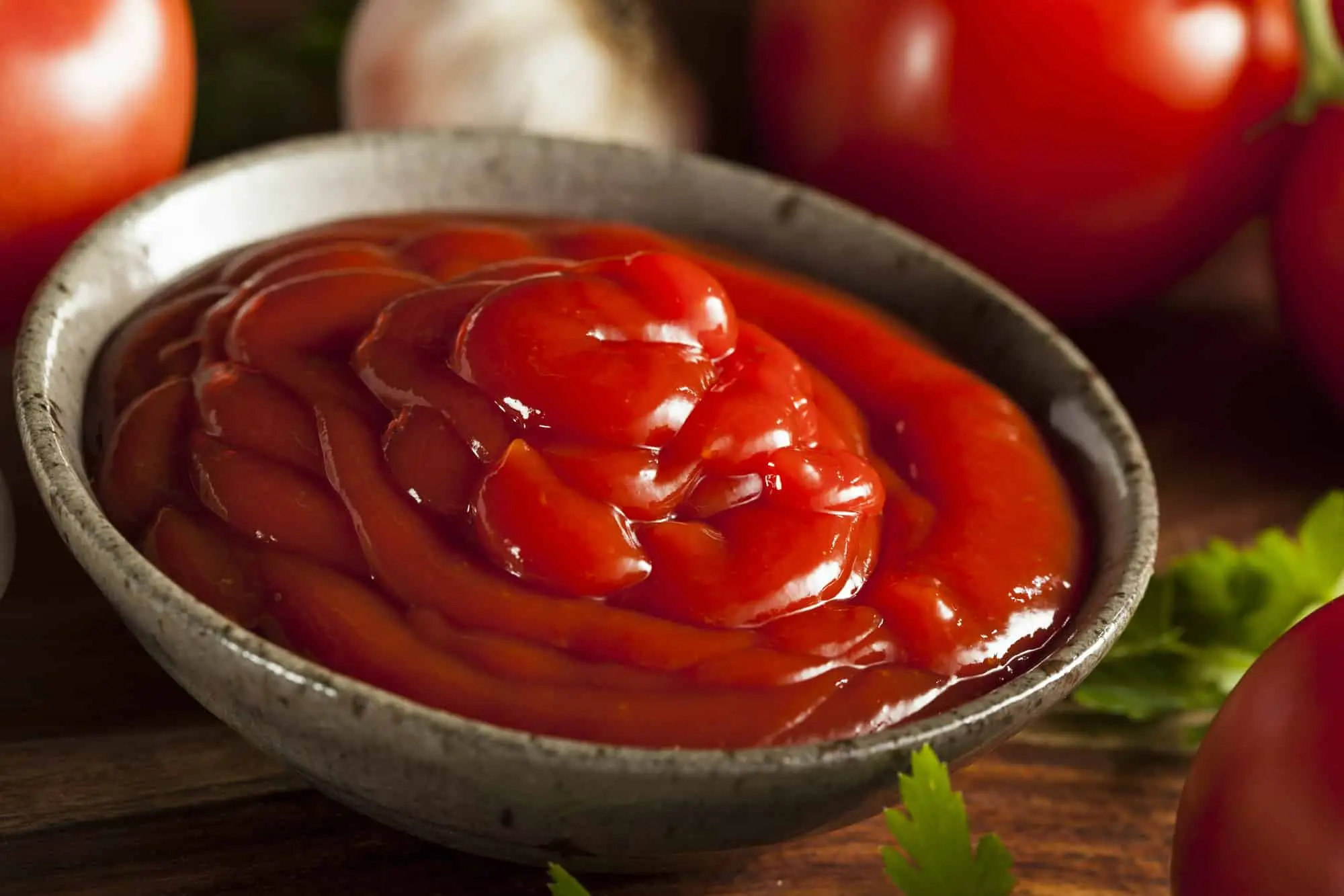 O que é um bom substituto de ketchup?