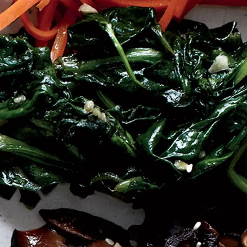 Garlicky Spinafre