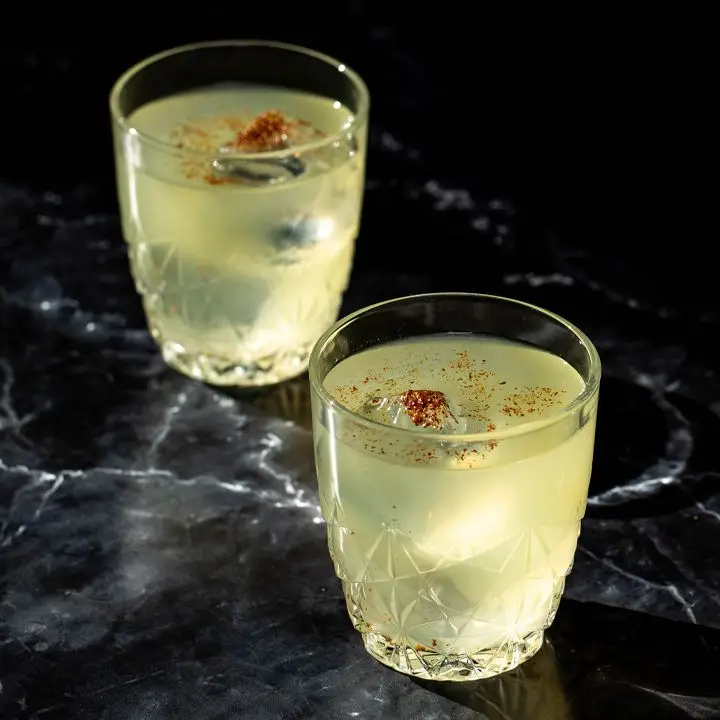 Lemon Bar Clarified Milk Punch