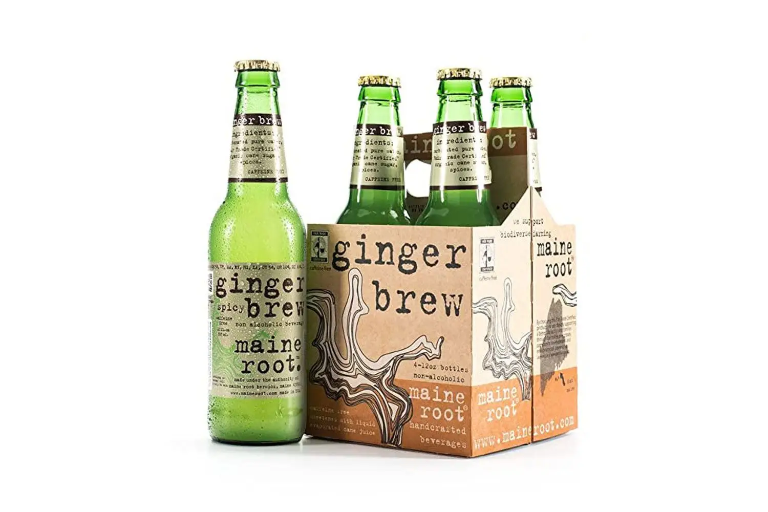 Maine Root Hand Crafted Ginger Brew Soda