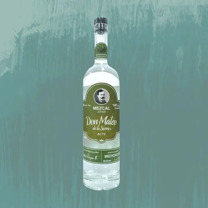 Don Mateo Alto mezcal bottle