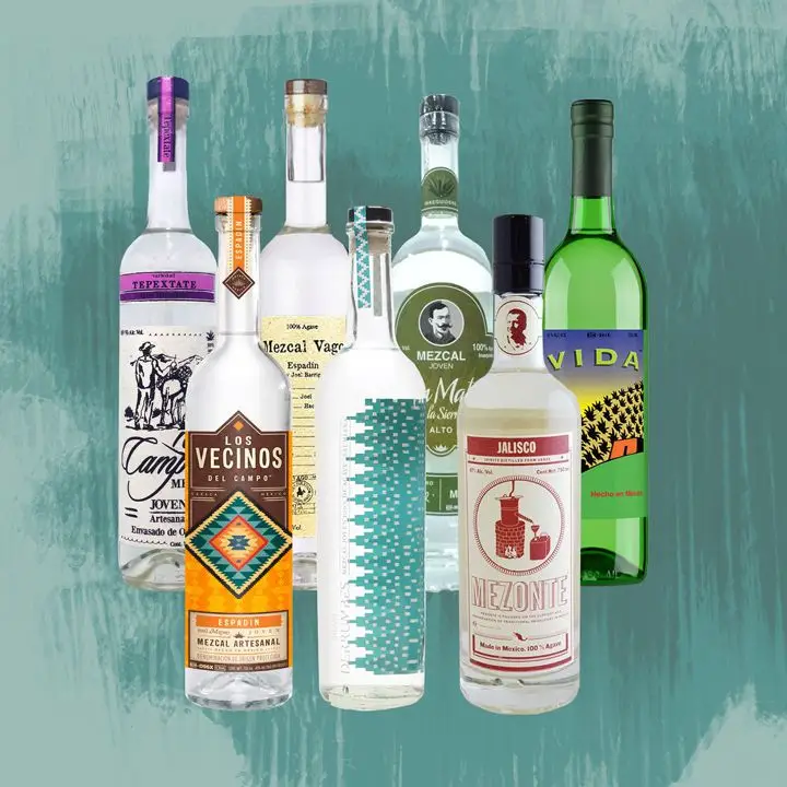 Essential mezcal bottles