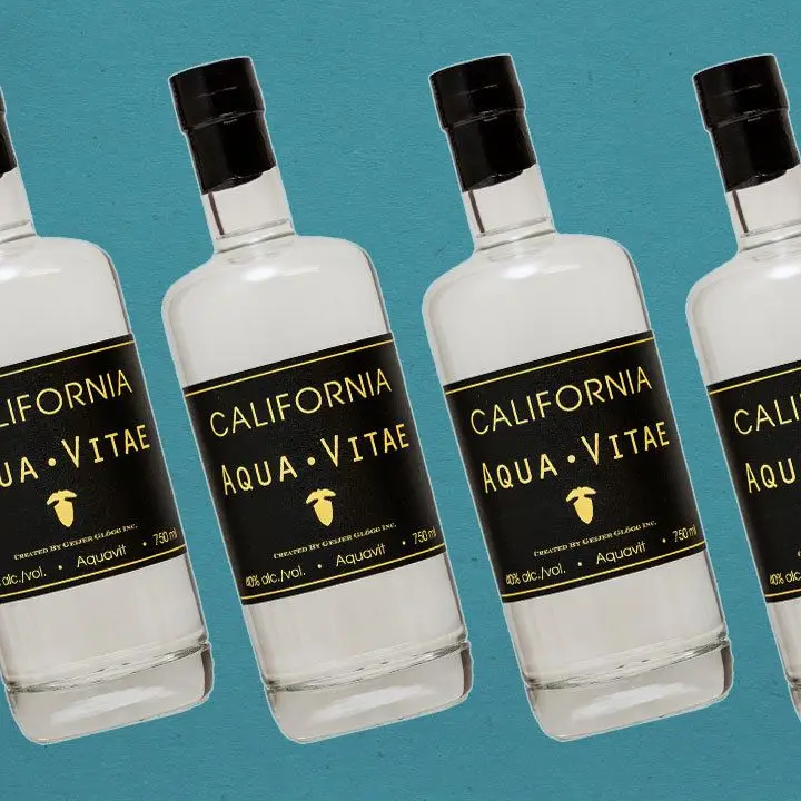 Geijer Spirits California Aqua Vitae bottle