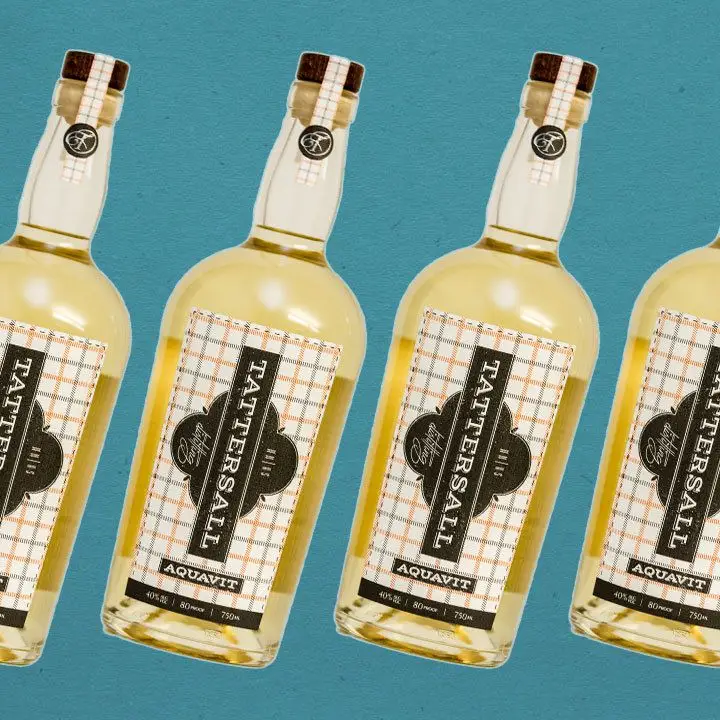 Tattersall Aquavit bottles