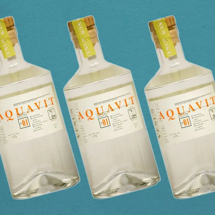 Venus Aquavit bottles