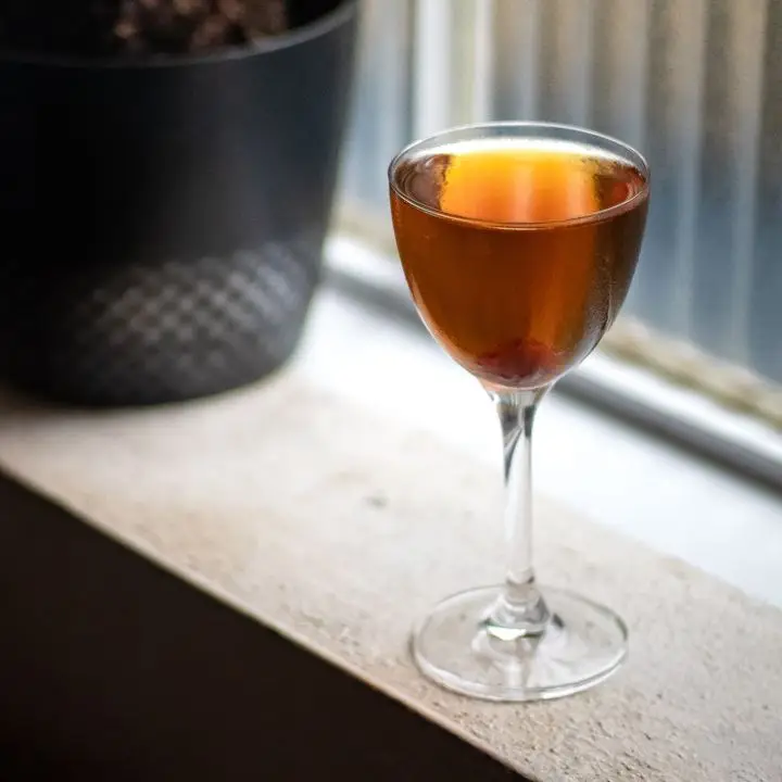Large-Format Red Hook Cocktail
