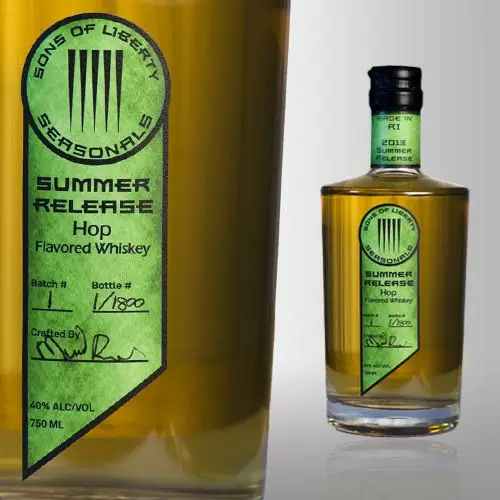 Sons of Liberty Hop Flavored Whiskey bottle